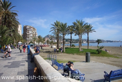Malaga Malagueta beach